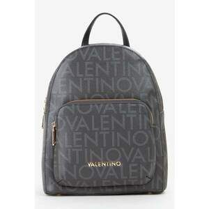 Rucsac de piele ecologica cu model logo - Negru imagine
