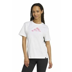 Tricou din bumbac cu imprimeu logo - Alb imagine