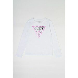 Bluza de bumbac cu imprimeu logo - Alb optic imagine