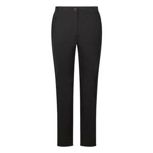 Pantaloni regular fit uni pentru trekking - Negru imagine