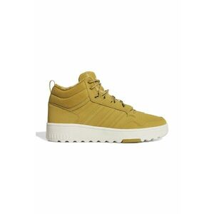 Pantofi sport mid-high de iarna cu detaliu logo Hoops 4.0 - Galben mustar imagine