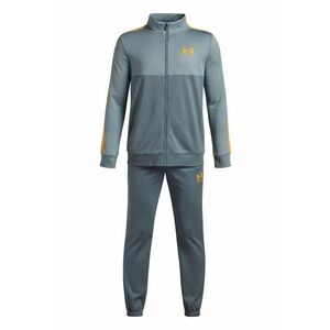 Trening cu fermoar si model colorblock Rival - Gri/Portocaliu mandarina imagine