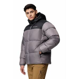 Geaca bufanta cu aspect matlasat Puffect II - Gri deschis/Negru stins imagine