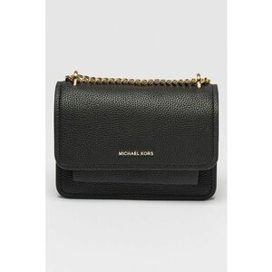Geanta crossbody din piele cu aspect granulat Claire - Negru imagine