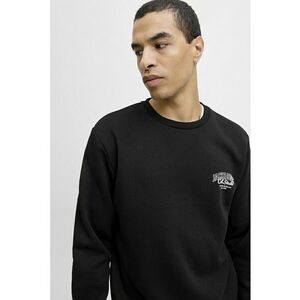 Bluza de trening regular-fit cu decolteu la baza gatului Makoto - Negru imagine