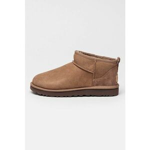 Ghete slip-on de piele intoarsa cu finisaj rezistent la apa Classic Ultra Mini - Maro imagine