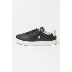 Pantofi sport de piele cu logo - Auriu/Negru/Alb optic imagine