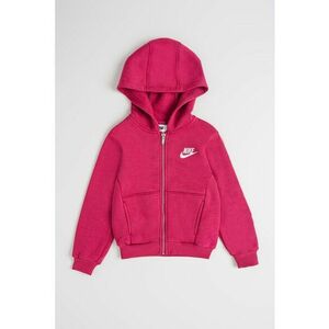 Hanorac cu fermoar si buzunare - Fucsia imagine