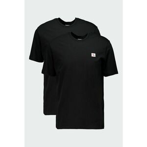 Set de tricouri din bumbac - 2 piese - Negru imagine