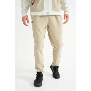 Pantaloni de trening cu croiala conica - pentru fitness Unstoppable - Maro taupe imagine