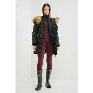 Geaca cu gluga si model 2 in 1 Ausmose - Negru imagine