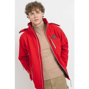 Jacheta cu gluga detasabila Tabim - Rosu imagine