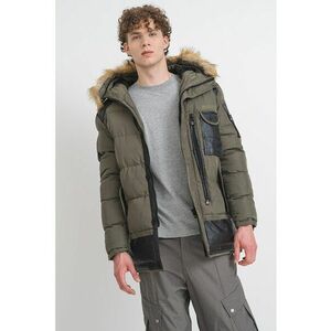 Geaca cu gluga Busseldorf - Kaki imagine