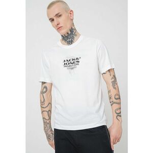 Tricou din bumbac Condor - Alb/Negru/Verde pal imagine