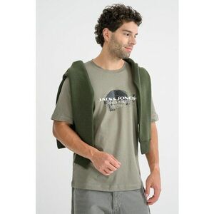 Tricou din bumbac Condor - Alb/Negru/Verde sparanghel imagine