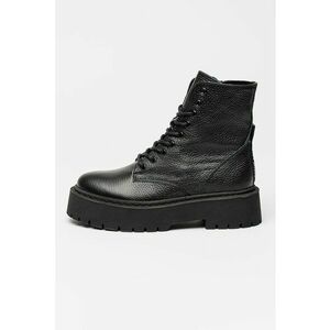 Ghete din piele Skylar - Negru imagine