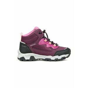 Ghete cu logo discret - Violet/Roz imagine