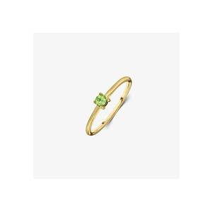 Inel din argint Birthstone Golden August - Peridot imagine