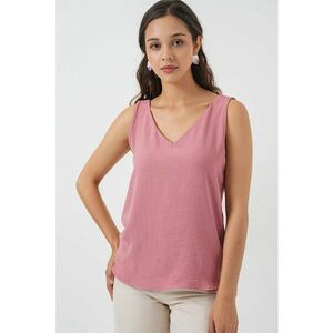 Bluza dama - HiCCUP - pull-on - roz prafuit - textil imagine