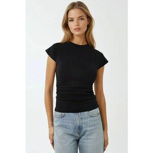 Tricou pentru dama - jerseu - negru imagine