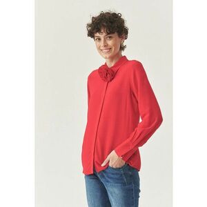 Camasa regular-fit cu model uni - Coral imagine