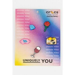Set de talismane de cauciuc pentru saboti Jibbitz - 5 piese - Multicolor imagine