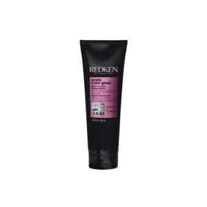 Masca pentru stralucire intensa ACIDIC COLOR GLOSS cu otet ultra-acid - glicerina si acizi grasi saturati - pentru un par stralucitor si hidratat - 250 ml imagine