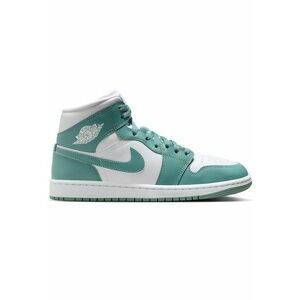 Pantofi sport Air Jordan 1 Mid 52371 - Alb/Turcoaz imagine