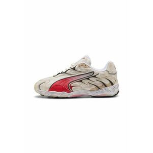 Pantofi sport Inhale cu aspect deteriorat - Rosu/Bej deschis imagine