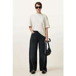 Tricou lejer din bumbac organic Ashen - Alb optic/Crem imagine
