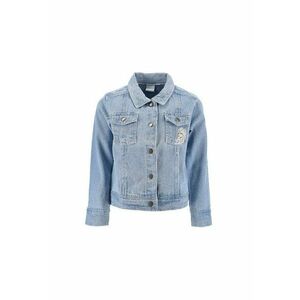 Jacheta din denim fetite - Albastru imagine