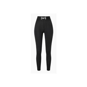 Pantaloni de corp din amestec de lana BIO BASE - pentru femei - culoarea negru - Negru imagine