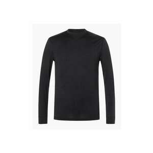 Bluza de corp din amestec de lana BIO BASE - pentru barbati - culoarea negru - Negru imagine