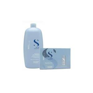 Set Alfaparf Semi di Lino Density Thickening - Sampon 1000 ml + Lotiune - 6x13 ml imagine