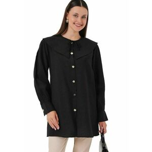 Camasa dama - Viscoza/Nylon - Negru imagine