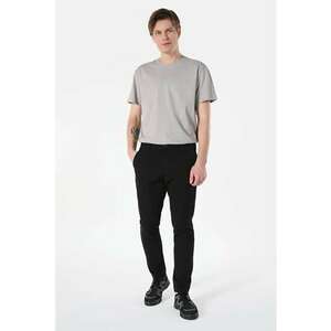 Pantaloni De Barbati Negru Slim Fit imagine
