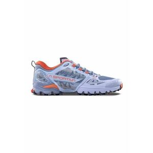 Pantofi cu logo pentru alergare trail Bushido III GTX - Albastru prafuit/Portocaliu mandarina imagine
