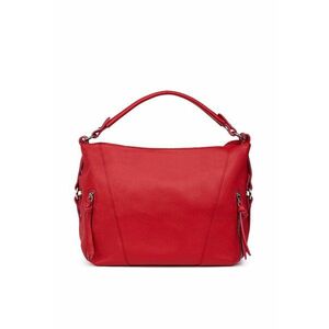 Geanta dama din piele naturala Samira rosie - 27x38cm imagine