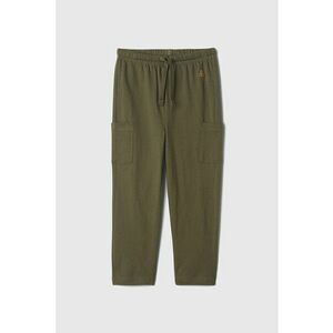 Pantaloni de trening cargo din bumbac - Kaki imagine