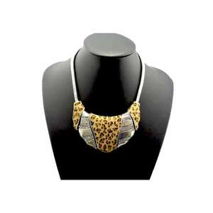 Colier argintiu - cu animal print - Laima C27 - imagine