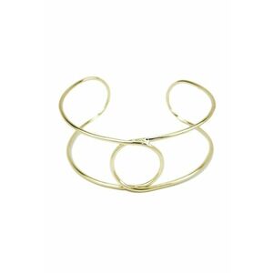 Colier choker - auriu - in 2 straturi - Casander C14 - imagine
