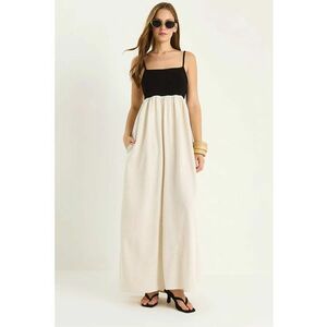 Rochie midi HiCCUP LUCCI - multicolor - bumbac si viscoza imagine