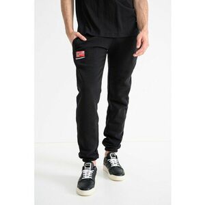 Pantaloni de trening din amestec de bumbac Maracana - Rosu/Alb/Negru imagine