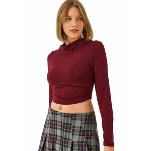 Bluza dama - HiCCUP - Rosu - Poliester/Elastan - imagine