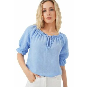 Tricou dama - Textil - Albastru imagine