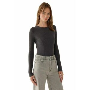 Body dama - Slim - Poliester/Elastan - Gri imagine