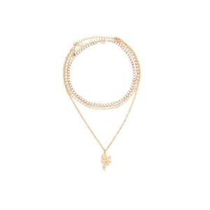 Colier Chantale Gold C14 - Aliaj metalic - Auriu imagine