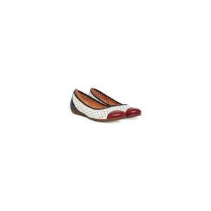 Balerini 304982262 - Piele naturala - Alb - Alb imagine