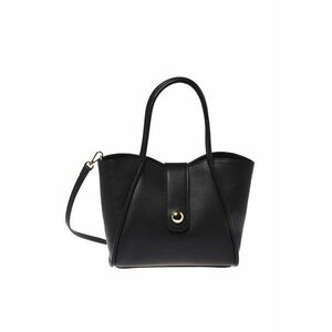 Geanta tote din piele - Negru imagine