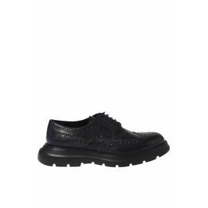 Pantofi brogue din piele - Negru imagine
